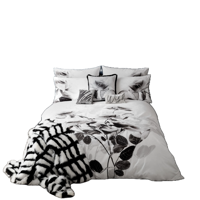 Elira Monochrome Bedlinen by Rita Ora