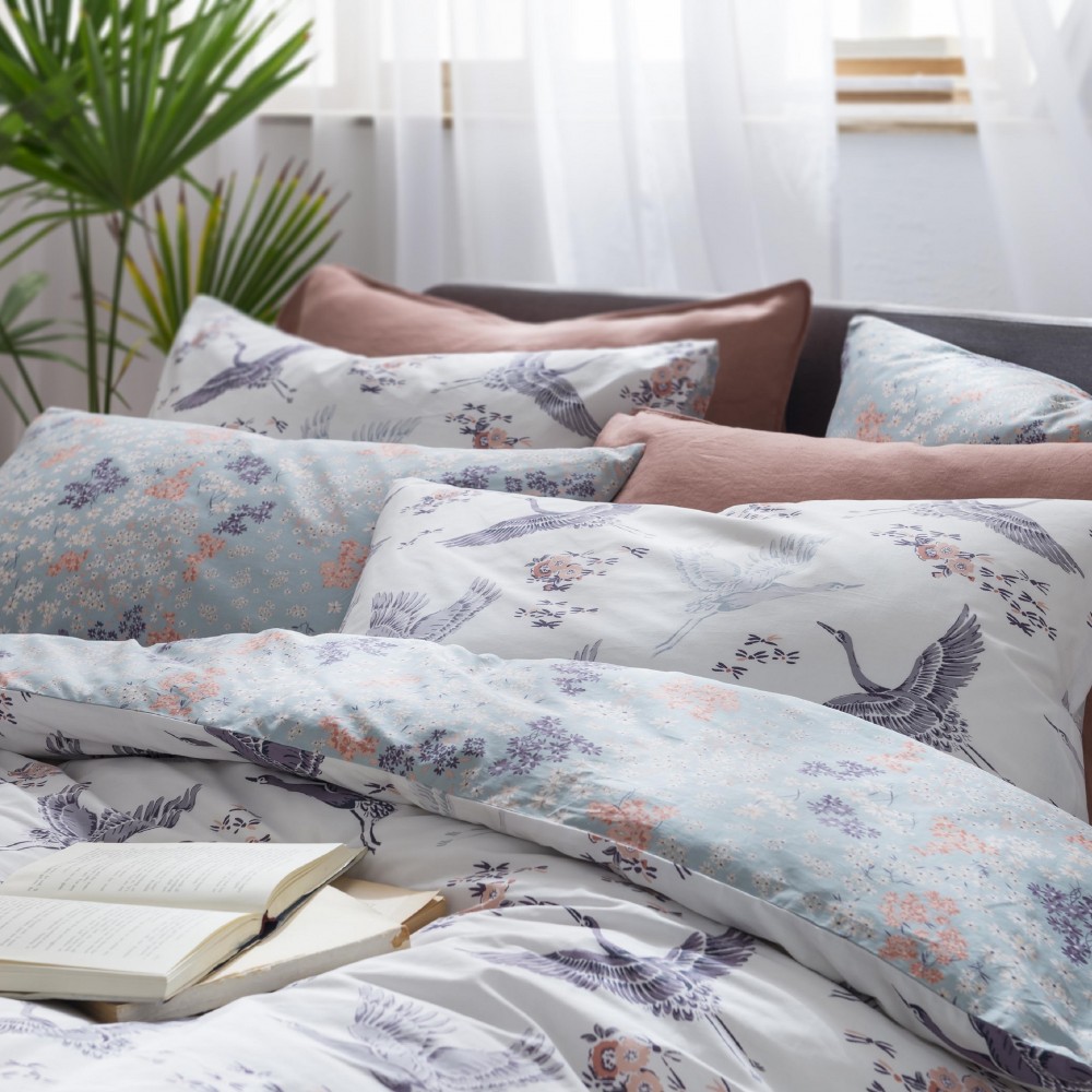 Floral Flight Bedset by Fat Face - Iris image 4