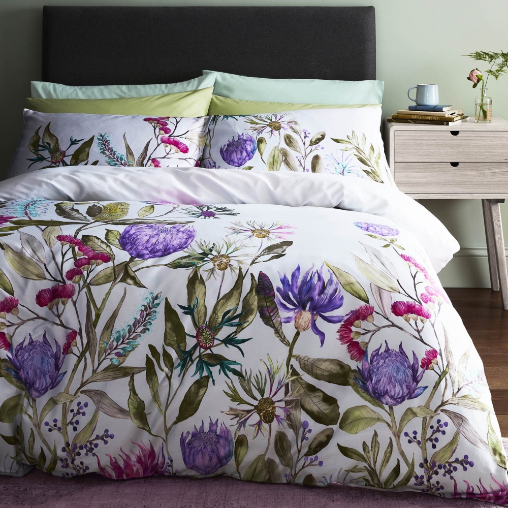 Fortazela Violet Bed Linen by Voyage Maison