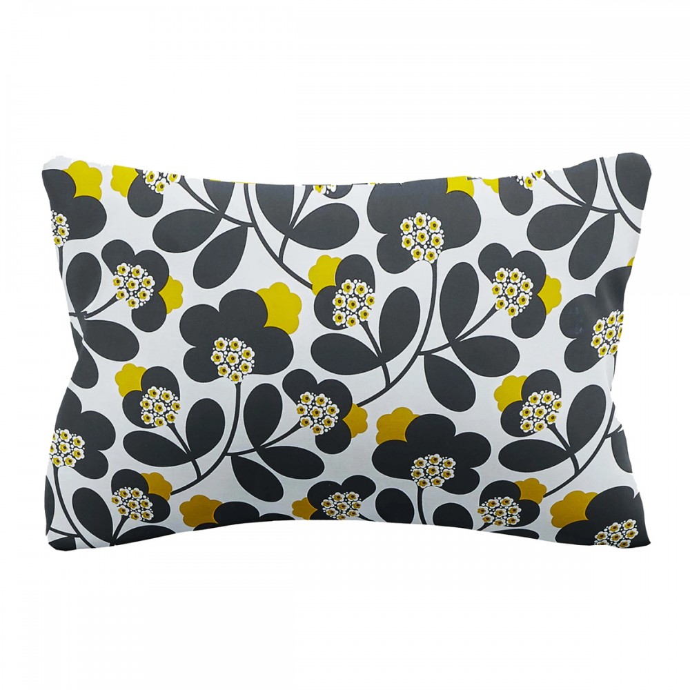 Japonica Flower Bedlinen by Orla Kiely - Graphite & Dandelion image 2