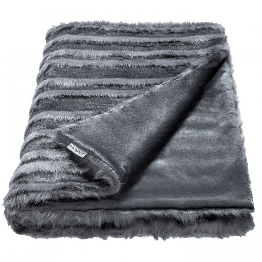 Lorent Silver 130cmx150cm Throw by Rita Ora
