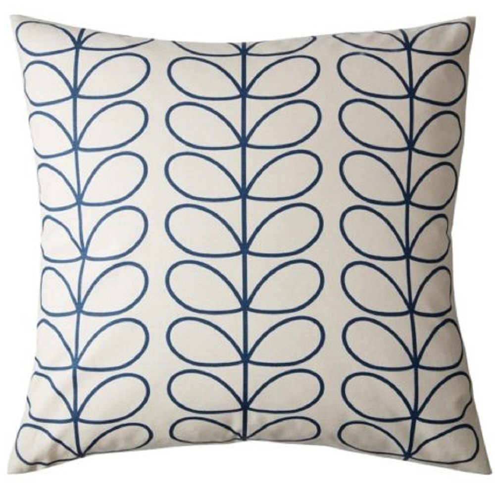 Small Linear Stem Whale Scatter Cushion by Orla Kiely