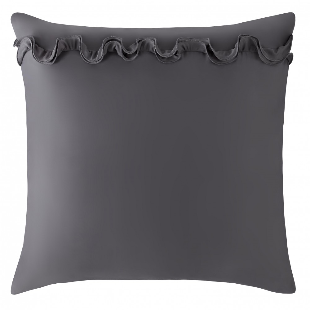 Tirana Truffle Squrare Pillowcase Pair by Rita Ora