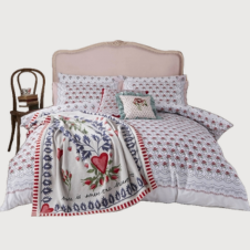 Elira Monochrome Bedlinen by Rita Ora