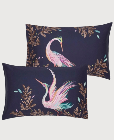 Never Give Up Cushion by Amanda Holden - Navy