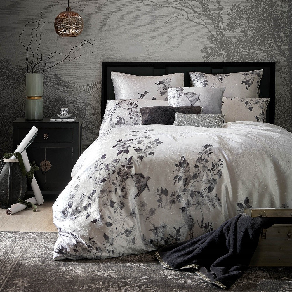 Antara Mist Bedlinen Double Quilt Cover (200cm x 200cm)