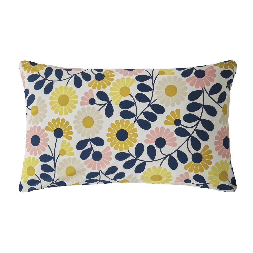Small Linear Stem Sunflower Scatter Cushion by Orla Kiely